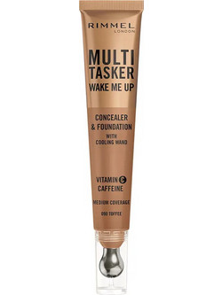 Rimmel Multitasker Wake Me Up Toffee Liquid Foundation 20ml