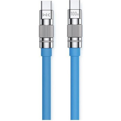 WK WDC-188 USB-C to USB-C 100W 1m Blue 6941027632932