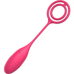 Mokko Toys Elia Egg Love Δονητής Egg για Ζευγάρια με Τηλεχειριστήριο Ροζ