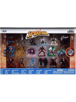 Jada Marvel Nanofigs W9 Σετ Φιγούρες Δράσης για 3+ Ετών 18τμχ