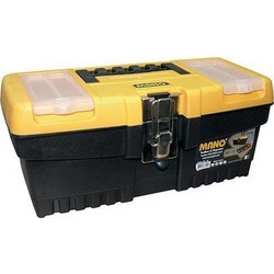Mano Master 45735013 Βαλίτσα Εργαλείων Πλαστική με Ταμπακιέρα Αδιάβροχη Μ32xΠ15.5xΥ13.9cm