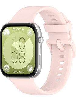 Buckle Λουράκι Σιλικόνης Pink (Huawei Watch Fit 3)