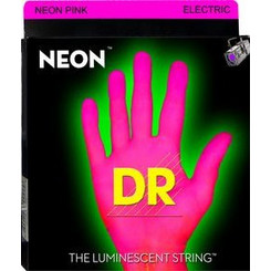 DR Strings Neon NPE-9 Σετ 6 Χορδές Ηλεκτρικής Κιθάρας Nickel Plated Steel 9-42" Light Tension