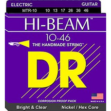 DR Strings HI-Beams Σετ 6 Χορδές Ηλεκτρικής Κιθάρας Pure Nickel 10-46" Medium Tension