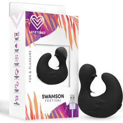 Engily Ross Swamson Stimulating Ring Κλειτοριδικός Δονητής Μαύρος