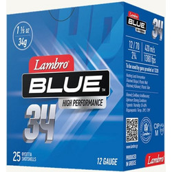 Lambro Blue HP Φυσίγγια Συγκέντρωσης 12Cal 70mm 34gr 25τμχ
