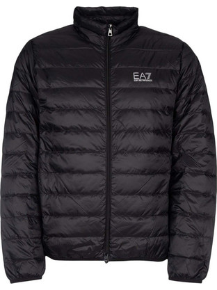 EA7 Ανδρικό Μπουφάν Χειμωνιάτικο Puffer Μαύρο 8NPB23PNGPZ1200