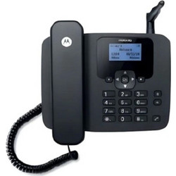 Motorola FW410L GSM Ενσύρματο Τηλέφωνο με Ανοιχτή Ακρόαση Μαύρο