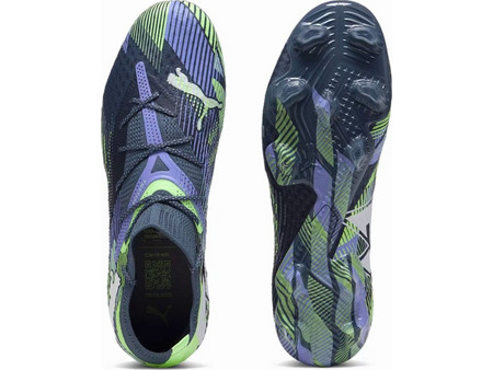 Puma Future 7 Ultimate Low FG/AG 107919-03 Ποδοσφαιρικά Παπούτσια με Τάπες και Καλτσάκι Πολύχρωμα