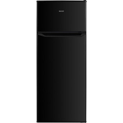 Muhler SUF144BE Δίπορτο Ψυγείο 206lt Υ143xΠ54.5xΒ55.5cm Μαύρο