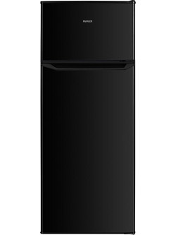 Muhler SUF144BE Δίπορτο Ψυγείο 206lt Υ143xΠ54.5xΒ55.5cm Μαύρο