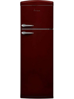 Fram FDD-VRR311BDE Retro Δίπορτο Ψυγείο 311lt Υ179.4xΠ60.5xΒ63.5cm Μαύρο