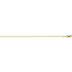 Al'Oro Γυναικείο Βραχιόλι Αλυσίδα από Xρυσό 14K KNY035-18
