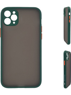 Sonique Color Button Bumper Dark Green (iPhone 11 Pro Max)