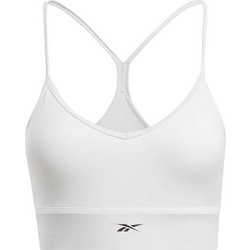 Reebok Workout Ready Αθλητικό Μπουστάκι με Χαμηλή Στήριξη & Ελαφριά Ενίσχυση Λευκό 100012982