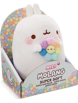 NICI Molang with Flower σε Κουτί Δώρου 16cm 61164