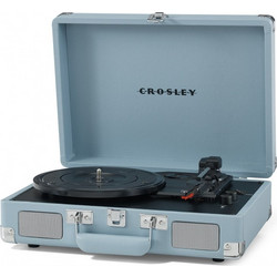 Crosley Cruiser Plus Tourmaline Πικάπ Βαλιτσάκι με Ηχεία Bluetooth Light Blue