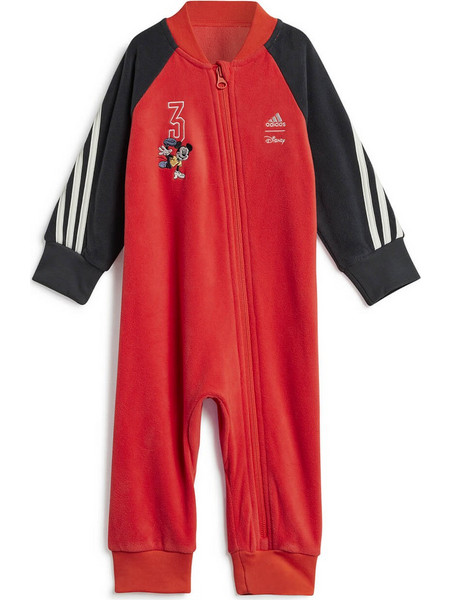 Adidas I Dy Mm Wi Φορμάκι Μακρυμάνικo για Αγόρι Μαύρο Κόκκινο IV9647