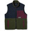 Huf Sonoma High Pile Vest Αμάνικο Ανδρικό Μπουφάν Χειμωνιάτικο Puffer Πολύχρωμο JK00444-MULTI