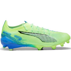 Puma Ultra 5 Ultimate FG 107683-03 Ποδοσφαιρικά Παπούτσια με Τάπες Lime Μπλε