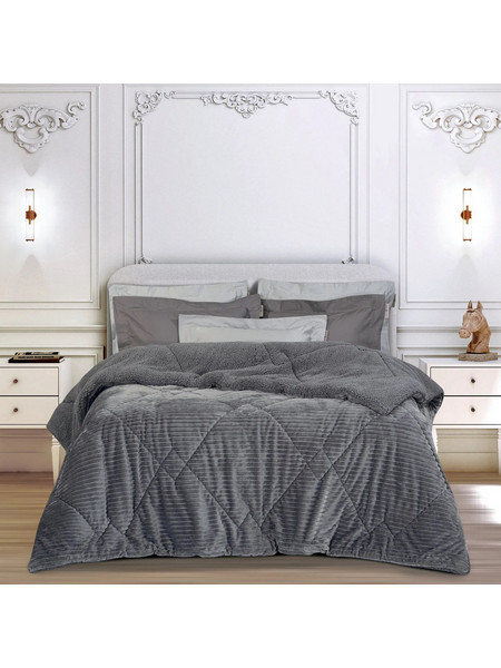 Mc Decor Κουβερτοπάπλωμα Μονό 160x230 Grey