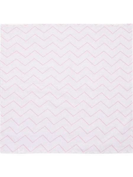 Lorelli Lines Πάνα Αγκαλιάς από Μουσελίνα Ροζ 80x80cm 10340091902