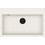 Helika Quadro SQQ103-710W Ένθετος Νεροχύτης Γρανίτη Λευκός AAQP-601