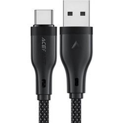 Acefast C8-04 Braided USB-A to USB-C 1.2m Black 6974316282693