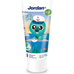 Jordan 0-5 Ετών 1000ppm Βρεφική & Παιδική Οδοντόκρεμα Φώκια 50ml