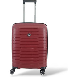 Rain RB80134C Βαλίτσα Καμπίνας 55x40x20cm με 4 Ρόδες Μπορντό