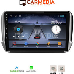 Carmedia CM210C-13 Peugeot 208-2008 2012-2020 Ηχοσύστημα Αυτοκινήτου με Οθόνη Αφής & GPS