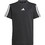 Adidas Παιδικό T-Shirt Κοντομάνικο Μαύρο Λευκό JD6487