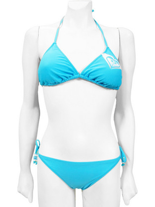 Roxy Bikini Set Τριγωνάκι Γαλάζιο XIWSM041