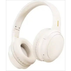 Remax RB-605HB Ασύρματα Bluetooth Ακουστικά Over Ear Μπεζ