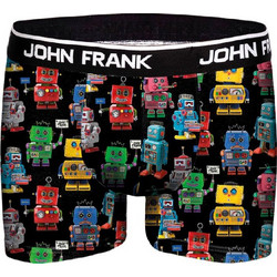 John Frank Robots Ανδρικό Μποξεράκι Μαύρο JFBD285