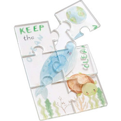 Parisis Μπομπονιέρα Βάπτισης Puzzle Βυθός από Plexiglass