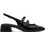 Tamaris Γόβες Slingback Δερμάτινες με Χοντρό Χαμηλό Τακούνι Μαύρες 1-29510-44-018