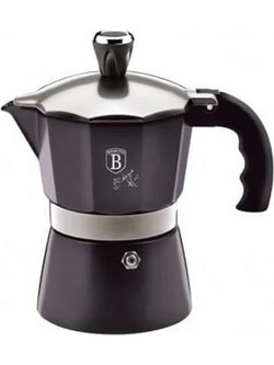 Berlinger Haus Metallic Line Pro BH-8551 Μπρίκι Espresso 3Cups Μαύρο