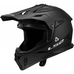 LS2 MX708 Fast II Matt Black Κράνος Μηχανής Motocross 1450gr