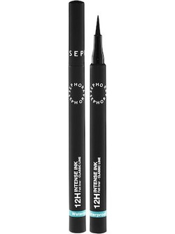 Sephora 12h Intense Ink 01 Deep Black Αδιάβροχο Στυλό Eyeliner 1.2ml