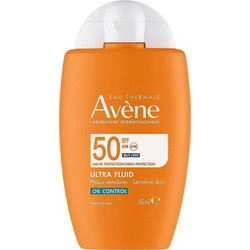 Avene Ultra Fluid Oil Control Αντηλιακό Γαλάκτωμα Προσώπου Αντιγηραντικό SPF50+ 50ml