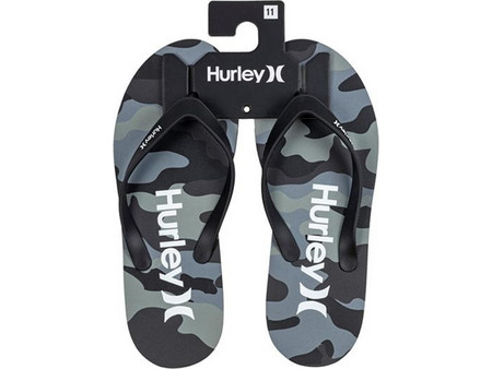 Hurley Ανδρικές Σαγιονάρες Μαύρες 222341-25