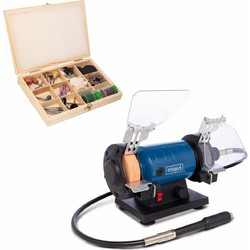 Scheppach HG35 Δίδυμος Τροχός 1200W