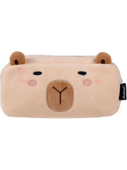 iTotal Capybara Κασετίνα Βαρελάκι Εκρού XL2868A