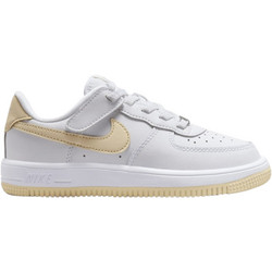 Nike Air Force 1 Παιδικά Sneakers Λευκά Μπεζ FN0237-118
