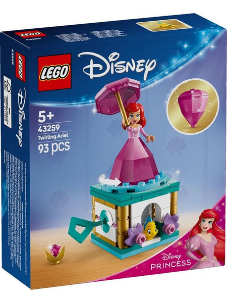 Lego Disney Princess Twirling Ariel για 5+ Ετών 43259