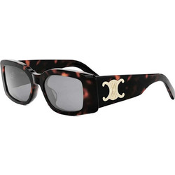 Celine CL40282U 25A Γυναικεία Γυαλιά Ηλίου Τετράγωνα Κοκάλινα Ταρταρούγα με Μαύρο Φακό