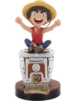 EXG Cable Guys CGCROP400725 One Piece Luffy Wanted Poster Βάση Κινητού για Γραφείο Πολύχρωμη