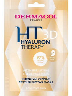 Dermacol 3D Hyaluron Therapy Intensive Sheet Μάσκα Προσώπου για Αντιγήρανση με Υαλουρονικό 1τμχ