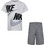 Nike Παιδικό Σετ για Αγόρι Καλοκαιρινό Γκρι 86J213-GEH